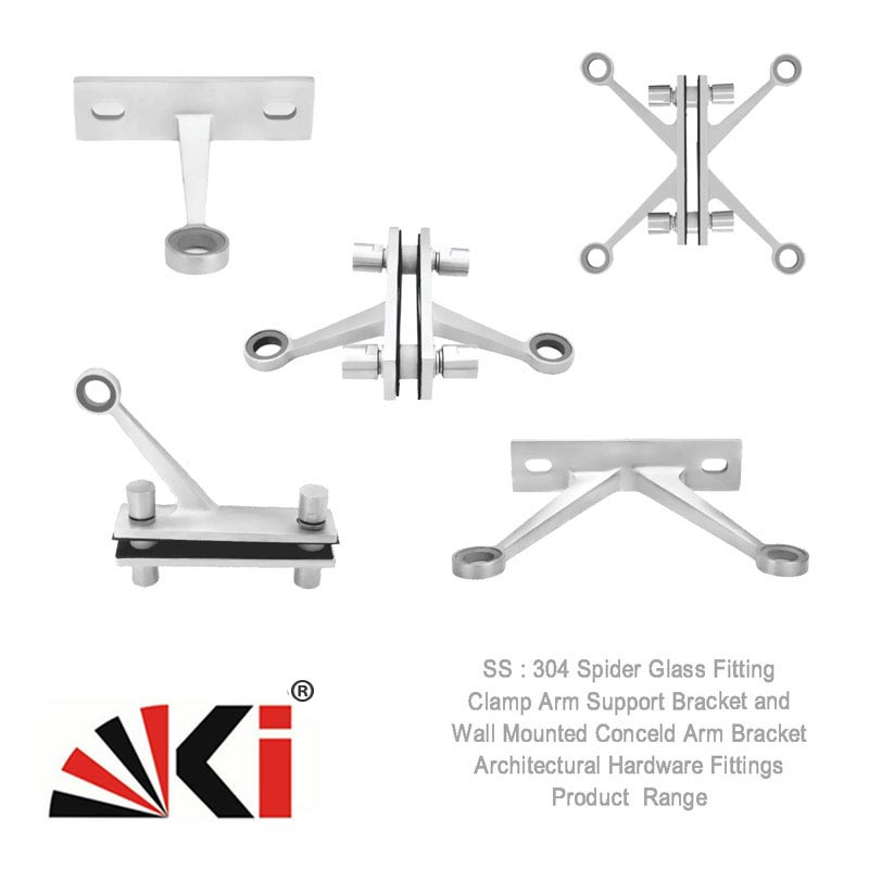 Spider Glass Railing Bracket - Spider Glass Handrail Bracket Manufacturers