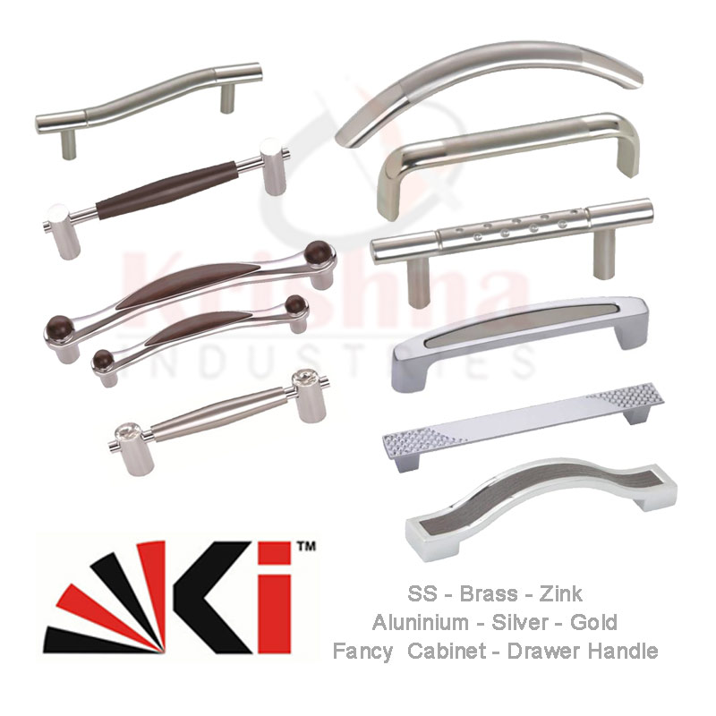 SS Brass Cabinet Door Handle - Cabinet Drawer Handle - Hardware Fitting Manufacturers