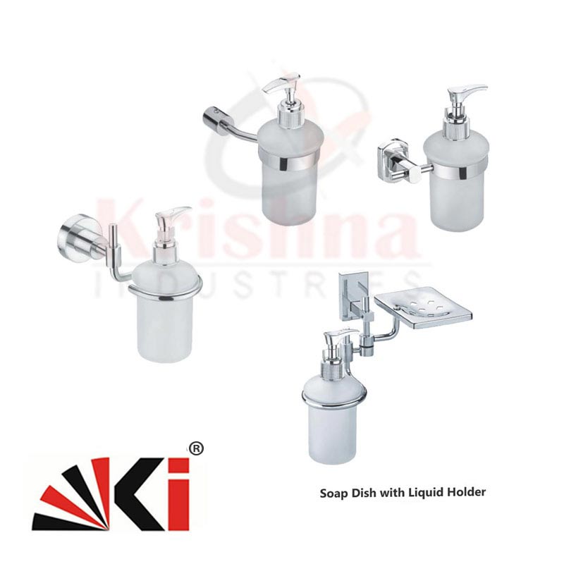 SS-Frosted Tumbler Soap Liquid Dispancher Glass - Bathroom Fitting  Manufacturers