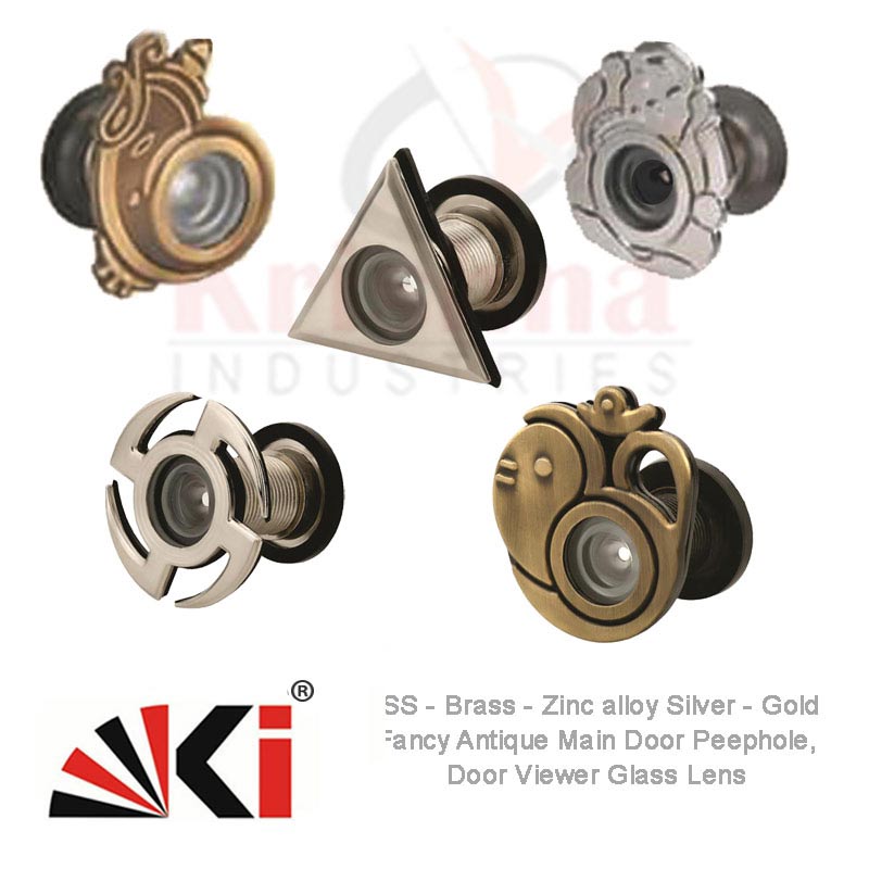 SS MS Brass Door Eye Viewer - Door Eye Lence Manufacturers