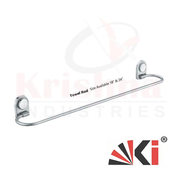 Bathroom Fittings SS Towel Rod Regular