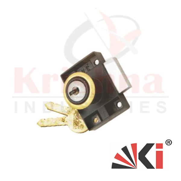 Dual Brass Laser Key Lock - KI Brand
