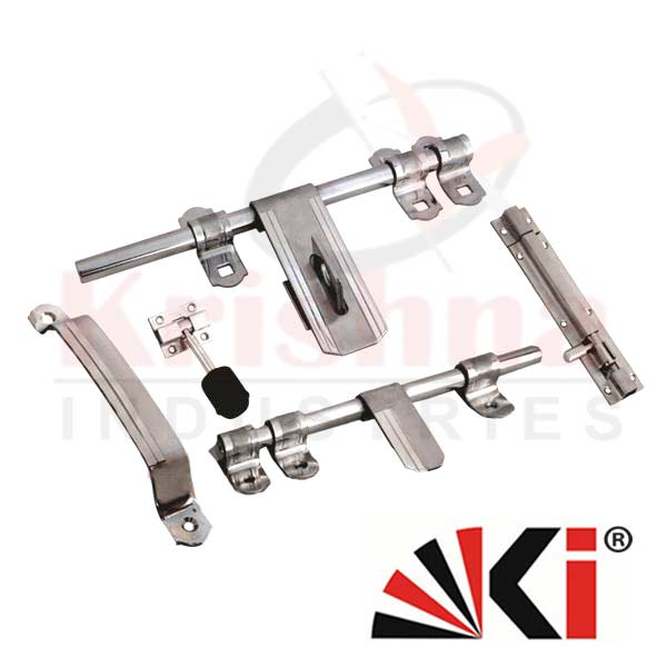 Architectural Hardware Door Aldrop with Handle Kit Set Door Stopper - Tower Bolt Fancy Design Manufacturers in Rajkot