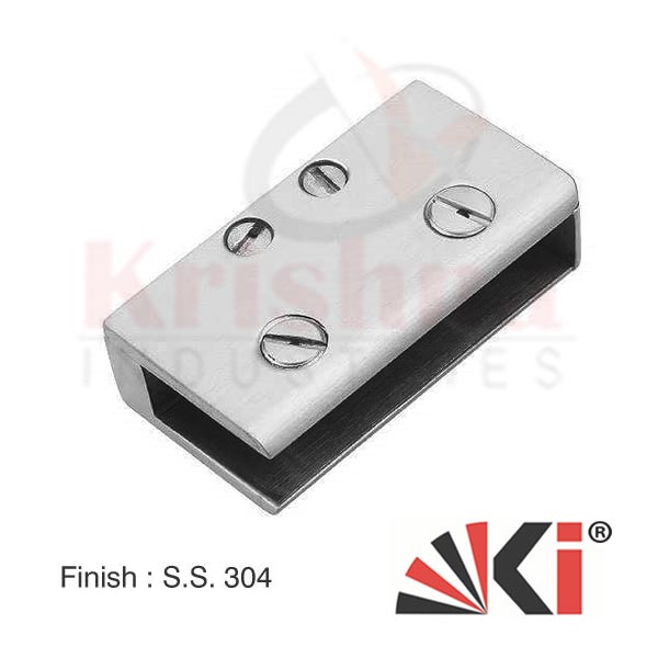 SS Glass Bracket L Type - SS Glass Large Bracket